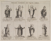 KG 15597
<br/>
Heylighe patroonen van t'bisdom Haerlem
<br/>
<em>anoniem NL (17de eeuw)</em>